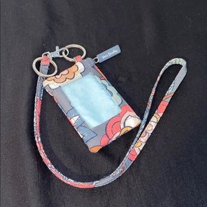 Lightly used Vera Bradley Lanyard Wallet